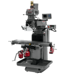 JET Mill JTM-1254VS with ACU-RITE 203 3X (Q) DRO, X Y & Z Powerfeeds & Air Power Drawbar JET-698066