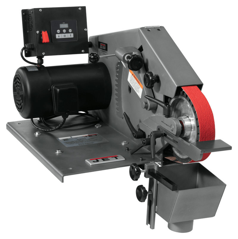 JET SWG-272VS , 2 x 72 Variable Speed Square Wheel Belt Grinder 115V 1Ph JET-577405