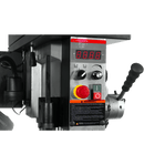 JET The JET JDPE-20EVS-PDF 1-1/4" Drilling Capacity, 2HP, 115V, 1Ph Electronic Variable Speed Drill with Power Downfeed JET-354250