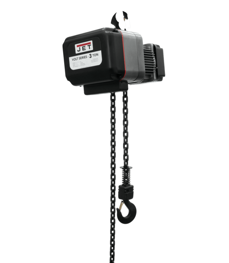 JET VOLT 3T Variable-Speed Electric Hoist 3PH 230V 20' Lift JET-183230