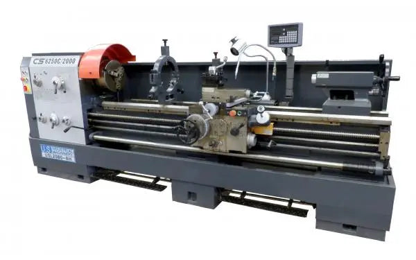 U.S. Industrial 26" x 120" Precision Geared Head Engine Lathe USL26120