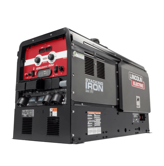 Lincoln Electric Cross-Country 300 Engine Drive Welder/Generator, (Kubota) Gray Steel Case - K4166-1 K4166-1