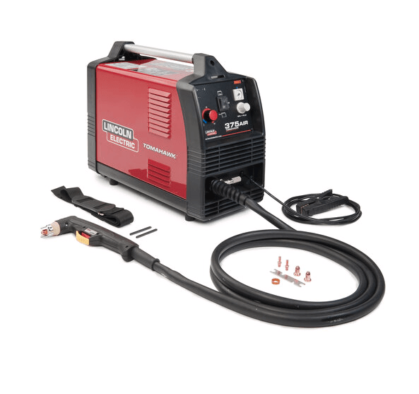 Lincoln Electric Tomahawk 375 AIR Plasma Cutter with 10 ft (3.0 m) Hand Torch - K2806-1 K2806-1