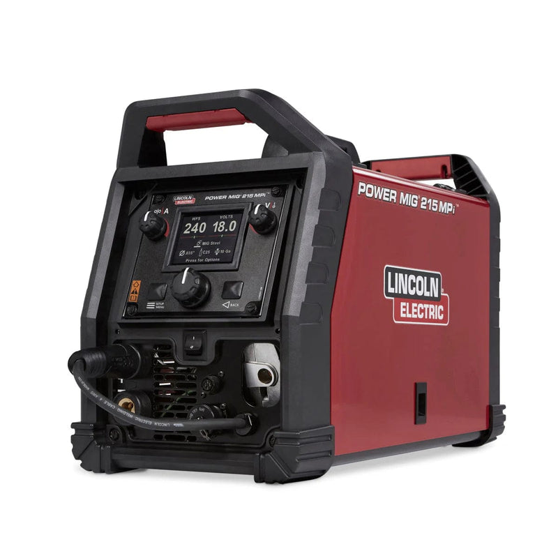 Lincoln Power MIG 215 MPi Multi Process Welder - Aluminum One Pak (K4877-1) LINK4876-1_K3269-1