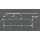 Loflin Fabrication Closed-Front Skid Steer Brush Cutter