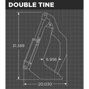 Loflin Fabrication Mini Vertical Root Grapple