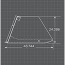 Loflin Fabrication Skid Steer Cake Bucket 0270101072