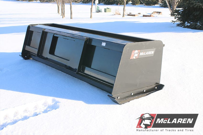 McLaren Industries Skid Steer Snow Pusher Box 60X408X02