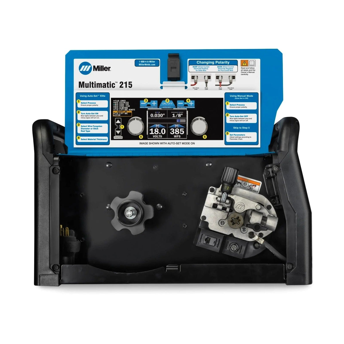 Miller Multimatic 215 Auto-Set Multiprocess Welder W/ TIG Package (951