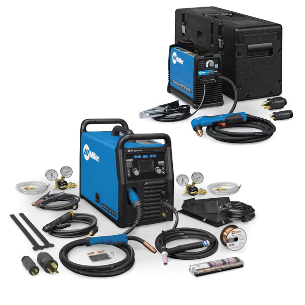 Miller Multimatic 220 AC/DC Welder + Spectrum 375 Plasma Cutter (907757, 907529) MIL907757-907529