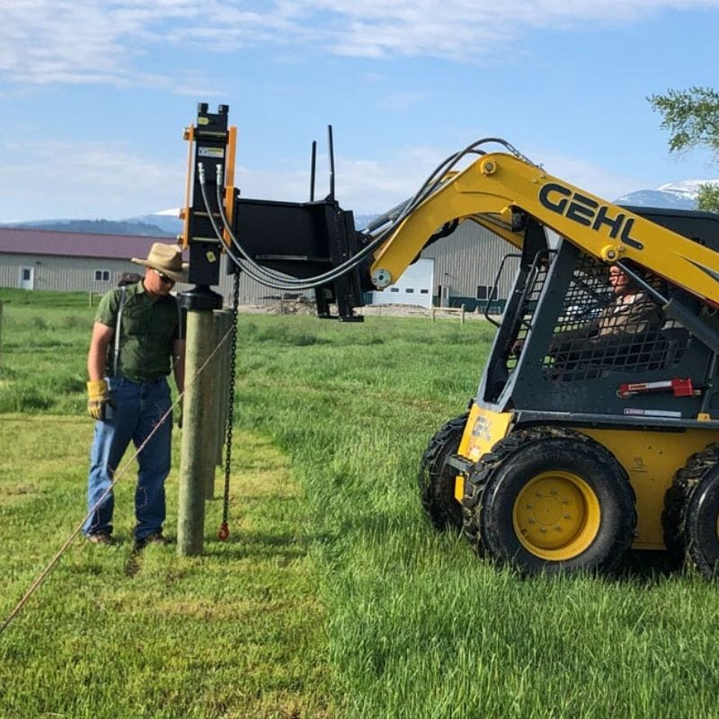 Skid Steer Montana Post Driver For Sale