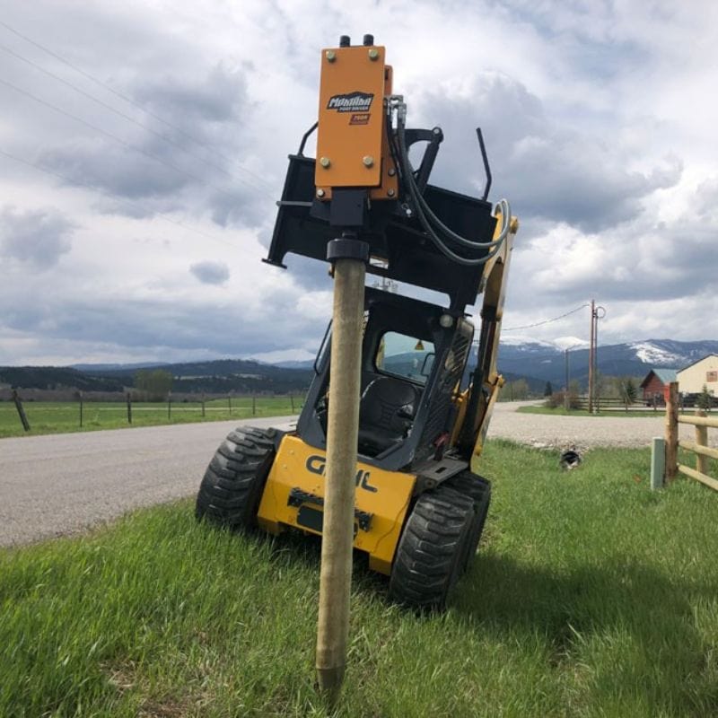 Skid Steer Montana Post Driver For Sale