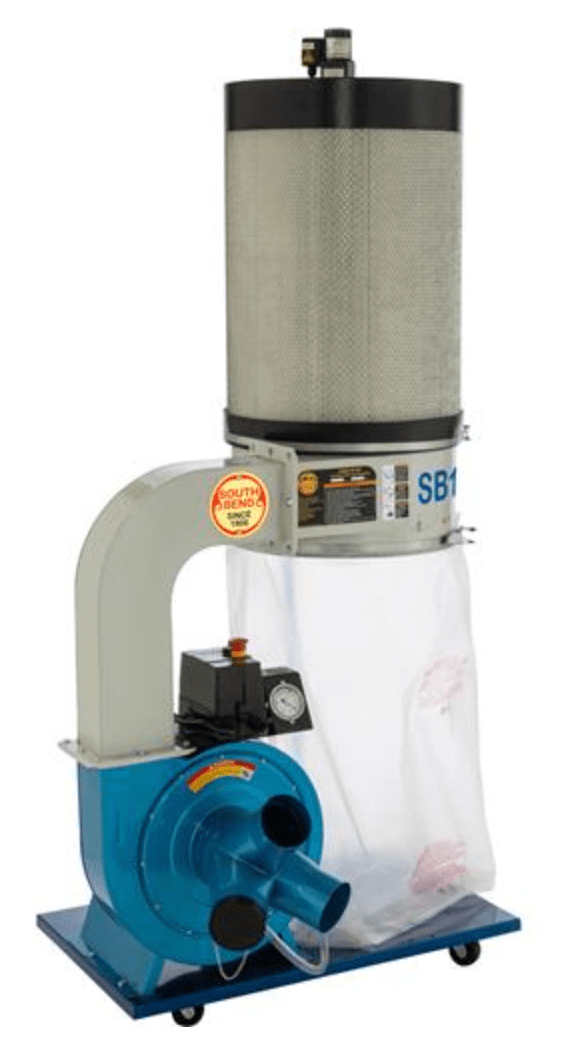 South Bend SB1100 - 2 HP Canister Dust Collector SB1100