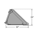 Star Industries Skid Steer Bucket, Extreme Duty