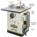 W1702 3 HP Shaper W1702