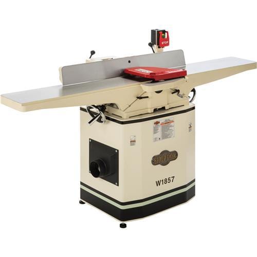 W1857 8" Dovetail Jointer with Mobile Base W1857