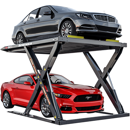 Autostacker A6W-OPT3-G 6K Capacity Parking Lift / WIDE / Aft Control Kit / Galvanized / REQUIRES MPU - 5260297 5260297