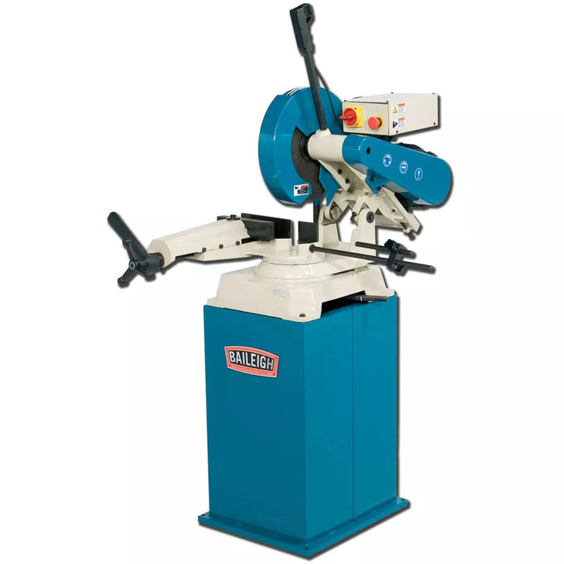 Baileigh AS-350M; 220 Volt Three Phase Manually Operated Abrasive Cut-Off Saw 14" Blade Diameter BI-1000267