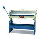 Baileigh BB-4816; Manually Operated Box and Pan (Finger) Brake, 4' Length, 16 Gauge Mild Steel Capacity BI-1000460
