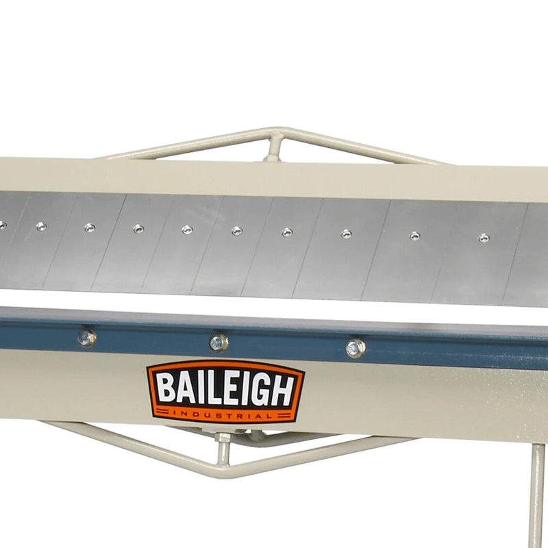 Baileigh BB-4816; Manually Operated Box and Pan (Finger) Brake, 4' Length, 16 Gauge Mild Steel Capacity BI-1000460