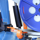 Baileigh BS-24SA-DM; 220V 3Phase SA Dual Mitering Metal Cutting Band Saw VS (106-317 FPM) vise pressure system BI-1001389