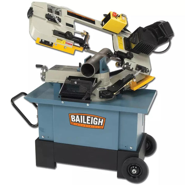 Baileigh BS-712MS; 120V Metal Cutting Band Saw with Vertical Cutting Option Mitering Head 3/4" Blade Width BI-1001684