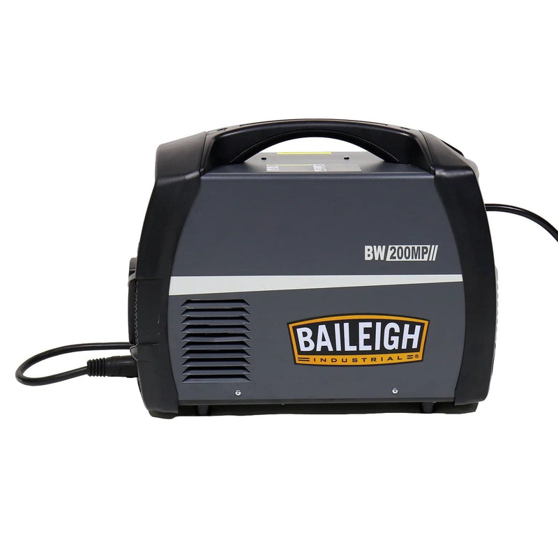 Baileigh BW-200MP; 120/230V 200A Inverter LCD Multi-Process Welder, Foot Pedal, Stick, Tig, Mig w/ Spool Gun & Torches BI-1021972