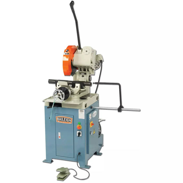 Baileigh CS-350P; 220V 3Phase Heavy Duty Manually Operated Cold Saw with Pneumatic Vise 14" Blade Diameter BI-1002574