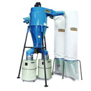 Baileigh DC-6000C; 10HP 440V 3Ph Cyclone Style Dust Collector with Remote Start and 1 Micron Bag Filters, 6000 CFM BI-1014517