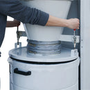 Baileigh DC-6000C; 10HP 440V 3Ph Cyclone Style Dust Collector with Remote Start and 1 Micron Bag Filters, 6000 CFM BI-1014517