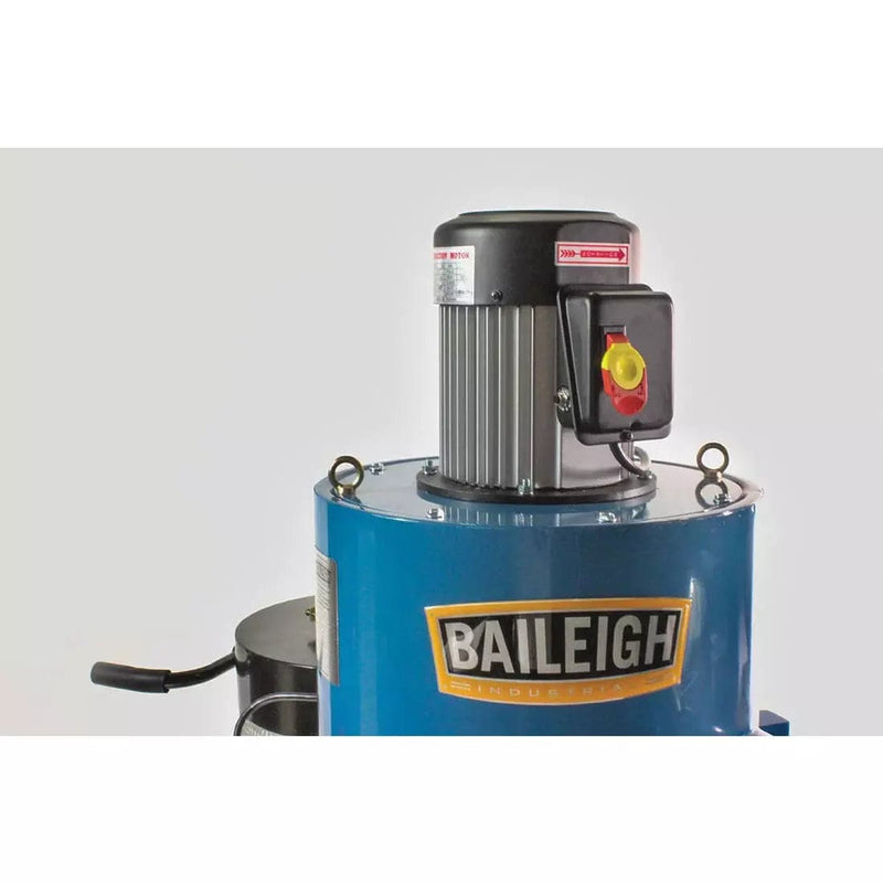 Baileigh DC-600C; 1-1/2HP 110V Cyclone Style Dust Collector, 604 CFM, 20 Gallon Drum, and 6" x 4" x 2" Inlet BI-1002693