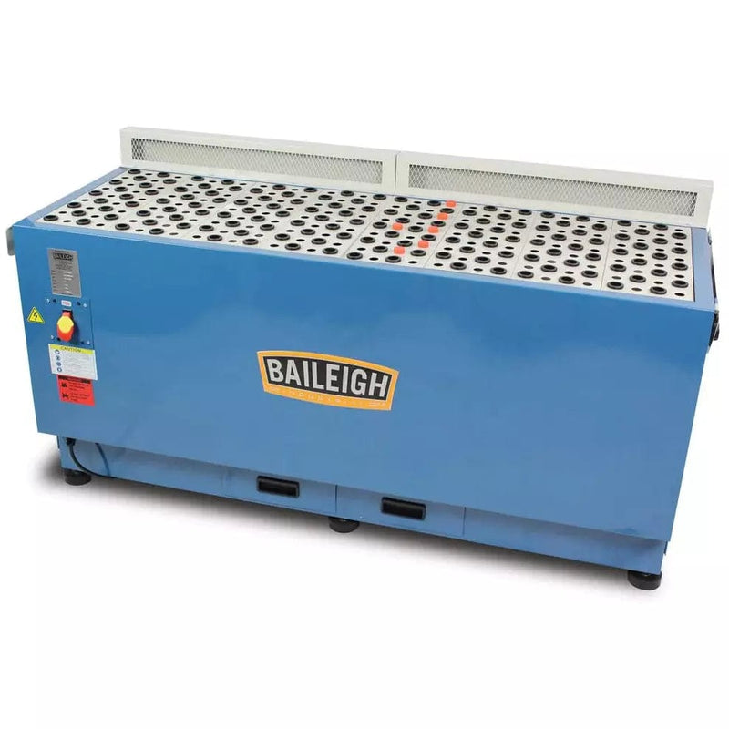 Baileigh DDT-5921; 1/2HP 110V 59"x21" Split Sided Down Draft Table for Wood, 1790CFM per side, Includes 5 Micron Filter BI-1002705