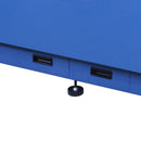 Baileigh DDTM-5922; 110V Metal Down Draft Table, Includes two .5hp Motors and Fire Resistant Filter, 1790 CFMx2 BI-1008627