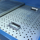 Baileigh DDTM-8052-HD; 230V 3 Metal Downdraft Table 80x52, Air Pulse Clean w/ HEPA Filter (Side Walls and Work Light Inc.) BI-1017590