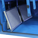 Baileigh DDTM-8052-HD; 230V 3 Metal Downdraft Table 80x52, Air Pulse Clean w/ HEPA Filter (Side Walls and Work Light Inc.) BI-1017590