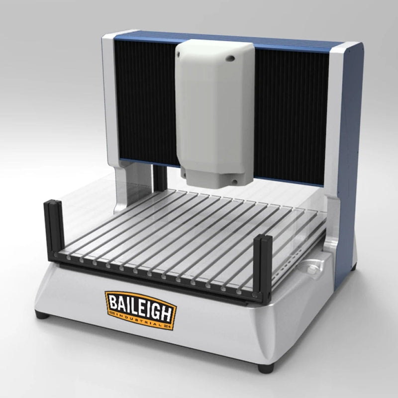 Baileigh DEM-1717; 110V 17" x 17" CNC Desktop Engraver, Laser Ready (Sold Separately) w/ Software Package BI-1022103