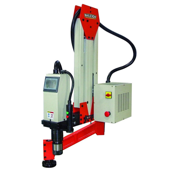 Baileigh EATM-32-1900; 220V 1Phase Auto Depth Control Tapping Machine, 1/8"-1-1/4" Tap Capacity, 74" Work Range BI-1004133