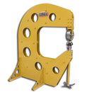 Baileigh EW-37HD; Manually Operated English Wheel, 37" Throat Depth, 10"x3" Top Wheel & 8 - 3"x3" Anvils BI-1004180