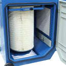 Baileigh FE-1200; 110V 1.5HP Weld Fume Extractor 1110 CFM w/ 8" x 10' Round Hood Arm, Air Pulse Clean & HEPA Filter BI-1017592