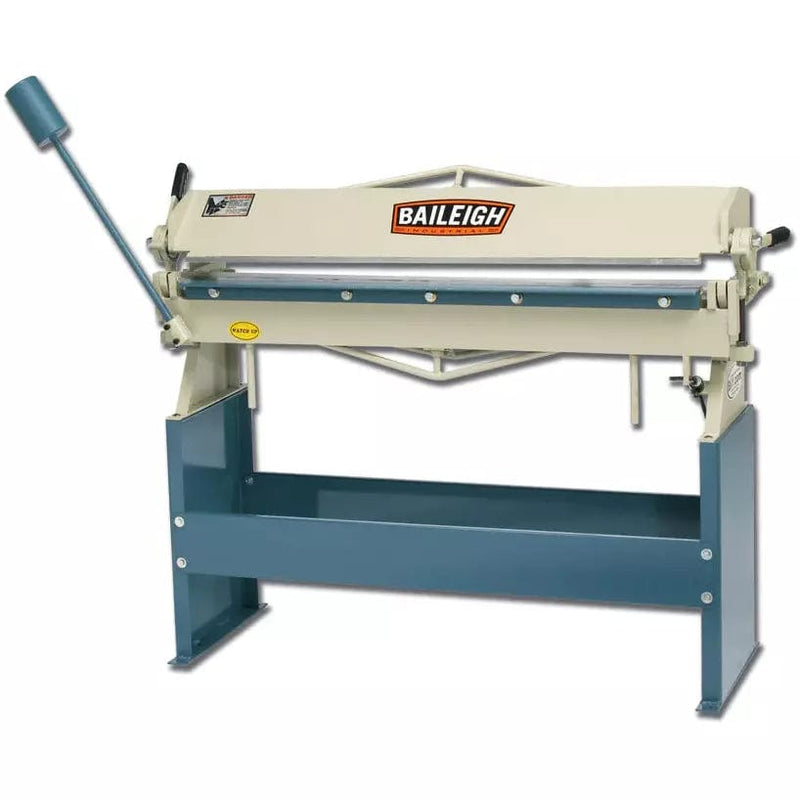 Baileigh HB-4816; Manually Operated Hand (Straight) Brake, 4' Length,16 Gauge Mild Steel Capacity, Includes Stand BI-1004646