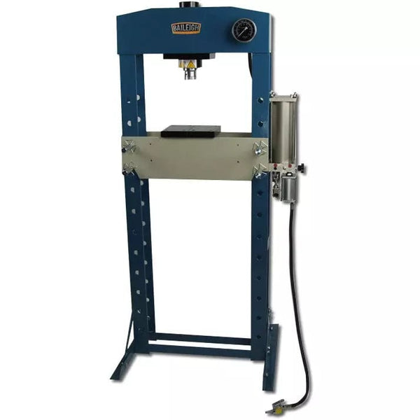 Baileigh HSP-30A; 30 Ton Air/Hand Operated H-Frame Press, 6" Stoke, CE Approved BI-1004816