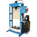 Baileigh HSP-30M; 220V 1Phase 30 Ton Hydraulic H-Frame Press, 9.5" Stoke BI-1012401