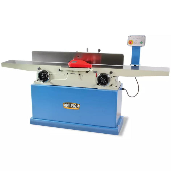 Baileigh IJ-883P-HH; 220V 1 Phase 3hp 8" Long Bed Parallelogram Jointer w/ Helical Insert Head, 83" Table Length BI-1021091