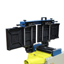 Baileigh JP-1250-1.0; 220V 1 Phase 3hp 12" Industrial Jointer/Planer w/ 5 Groove Helical Insert Cutter BI-1017565