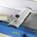 Baileigh JP-1250-1.0; 220V 1 Phase 3hp 12" Industrial Jointer/Planer w/ 5 Groove Helical Insert Cutter BI-1017565