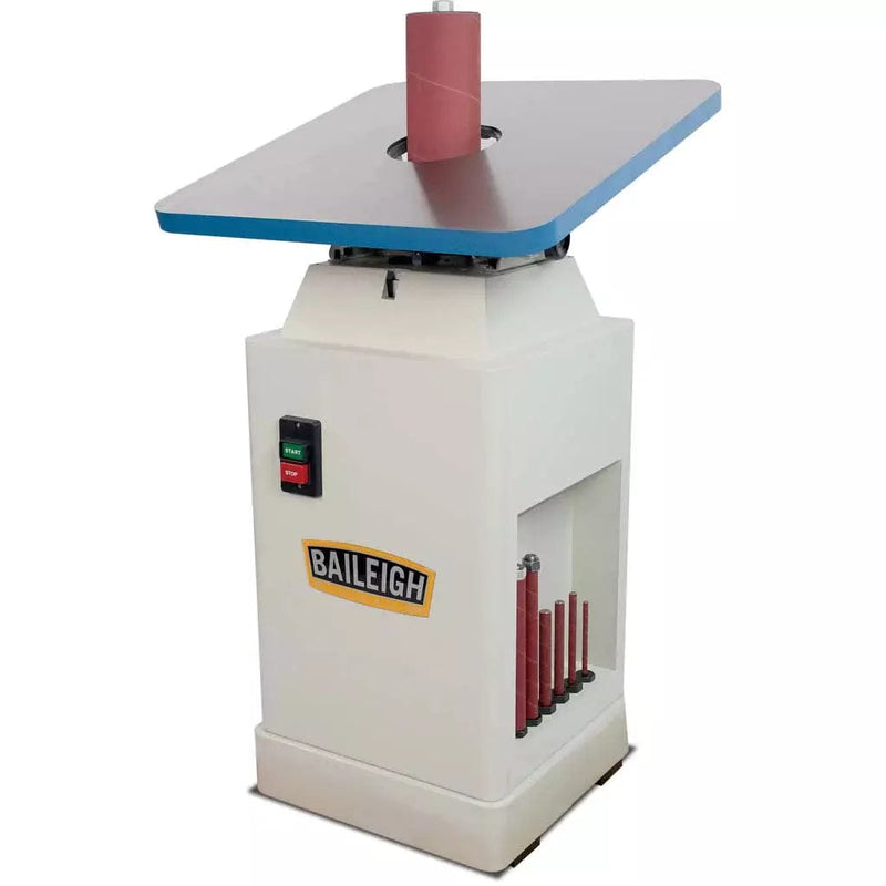 Baileigh OS-2424; 110V 1HP Oscillating Vertical Spindle Sander with 1.5" Oscillation Stroke, 24" x 24" working Table BI-1005908