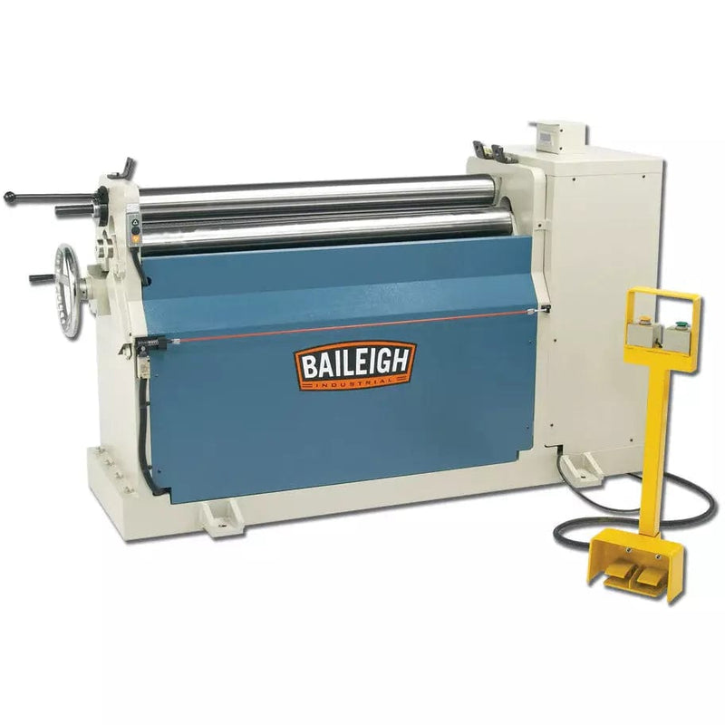 Baileigh PR-409; 220V 3Phase Hydraulic Plate Roll 4' Length 9 Gauge Mild Steel Capacity BI-1006517
