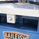 Baileigh SN-F11-AN; 11 Gauge Mild Steel Air Operated, Fixed Angle Sheet Metal Notcher, 5" Blade Length BI-1007236