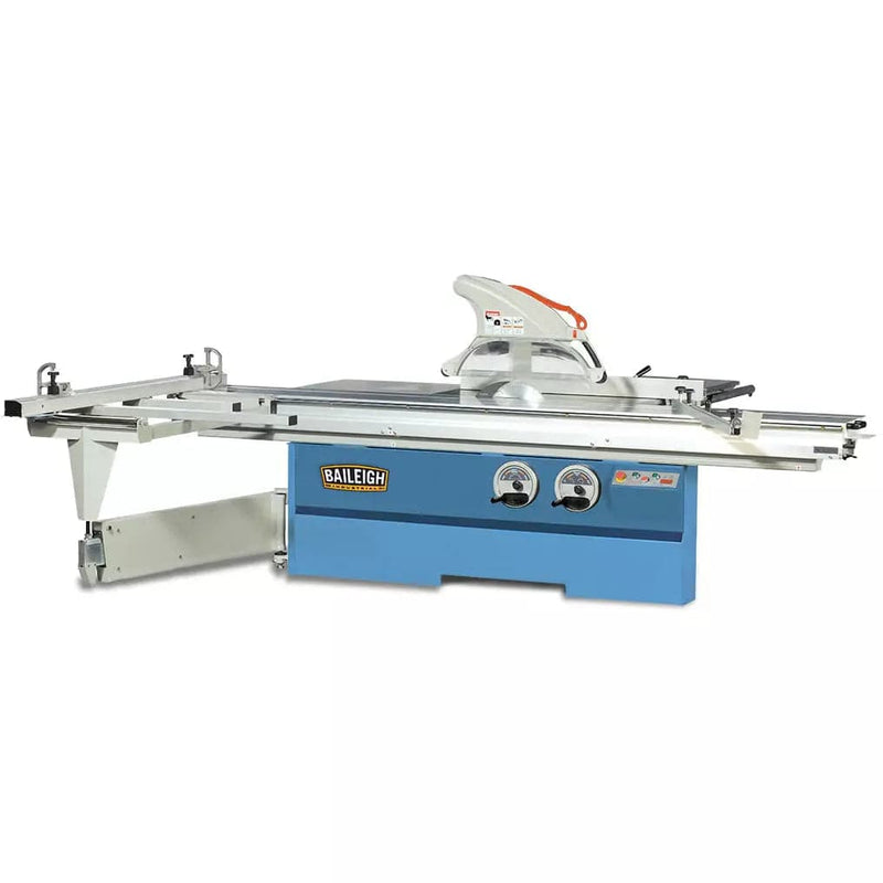 Baileigh STS-14120-DRO; 220V 3 Phase 7.5 hp 14" Sliding Table Saw with DRO for Rip and Cross Cut Fences BI-1007694