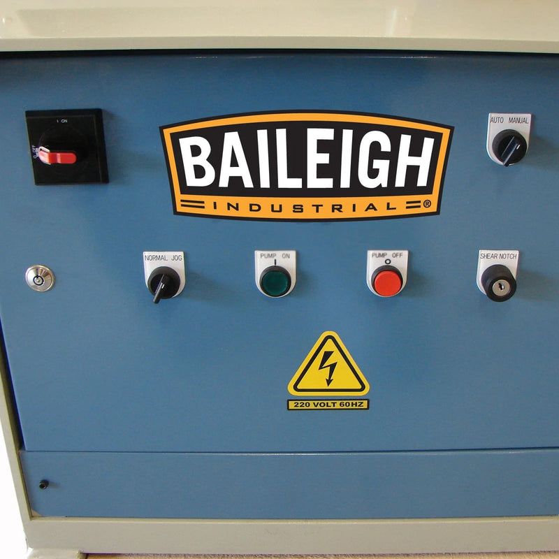 Baileigh SW-132; 220V 3Phase Dual Operator 132 Ton 5 Station Ironworker BI-1007708